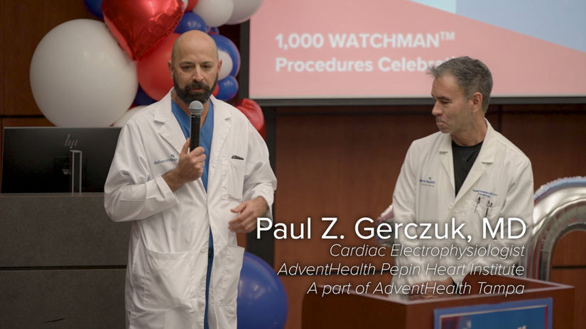 Advent Health 1000th Watchman Celebration